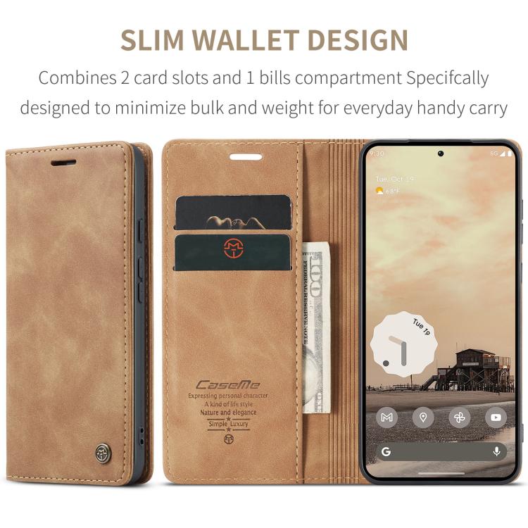 For Google Pixel 10a CaseMe 013 Multifunctional Horizontal Flip Leather Phone Case