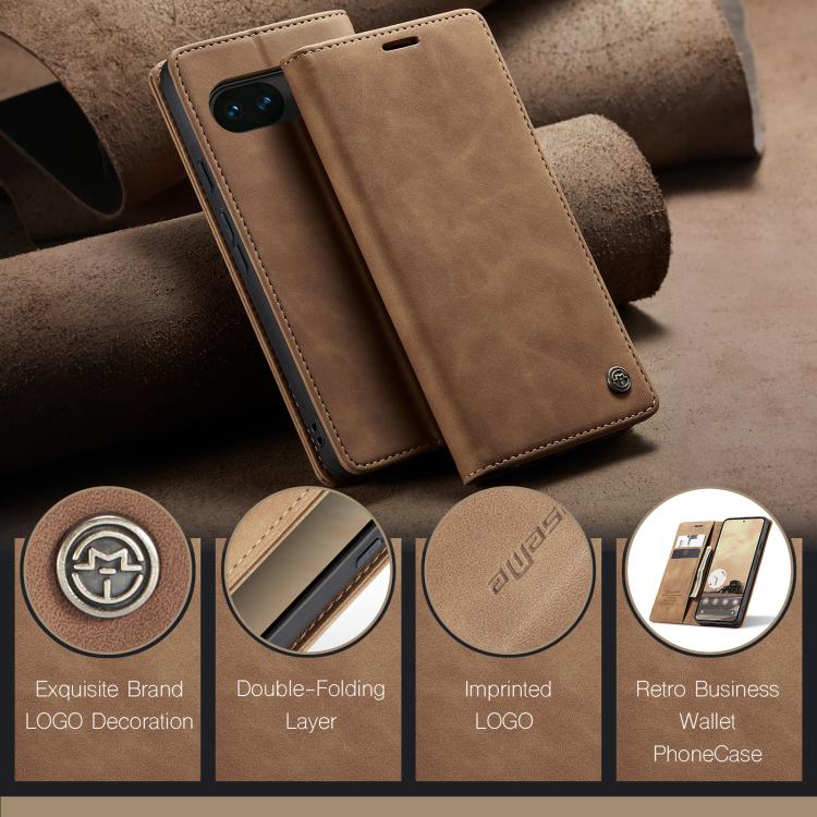 For Google Pixel 10a CaseMe 013 Multifunctional Horizontal Flip Leather Phone Case