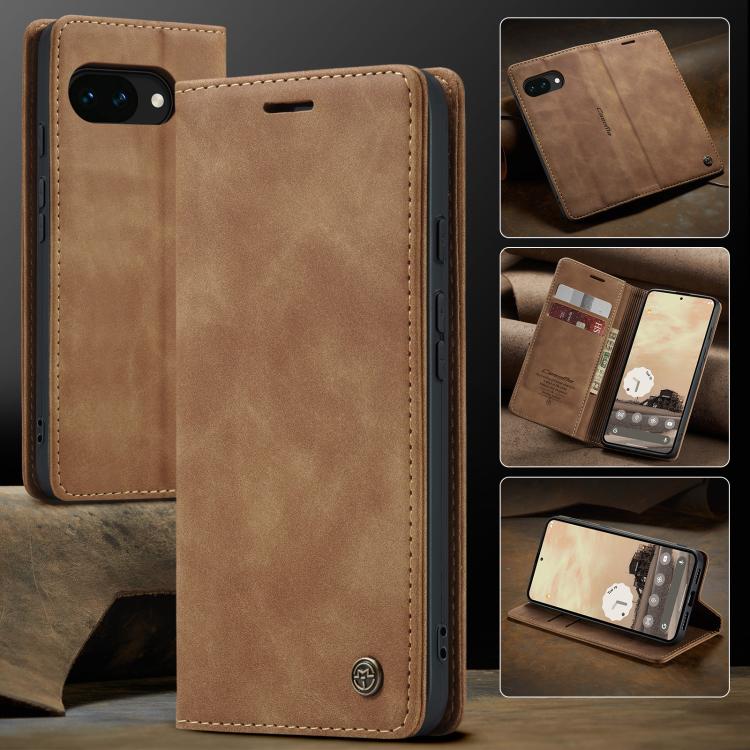 For Google Pixel 10a CaseMe 013 Multifunctional Horizontal Flip Leather Phone Case