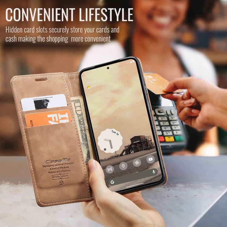 For Google Pixel 10a CaseMe 013 Multifunctional Horizontal Flip Leather Phone Case