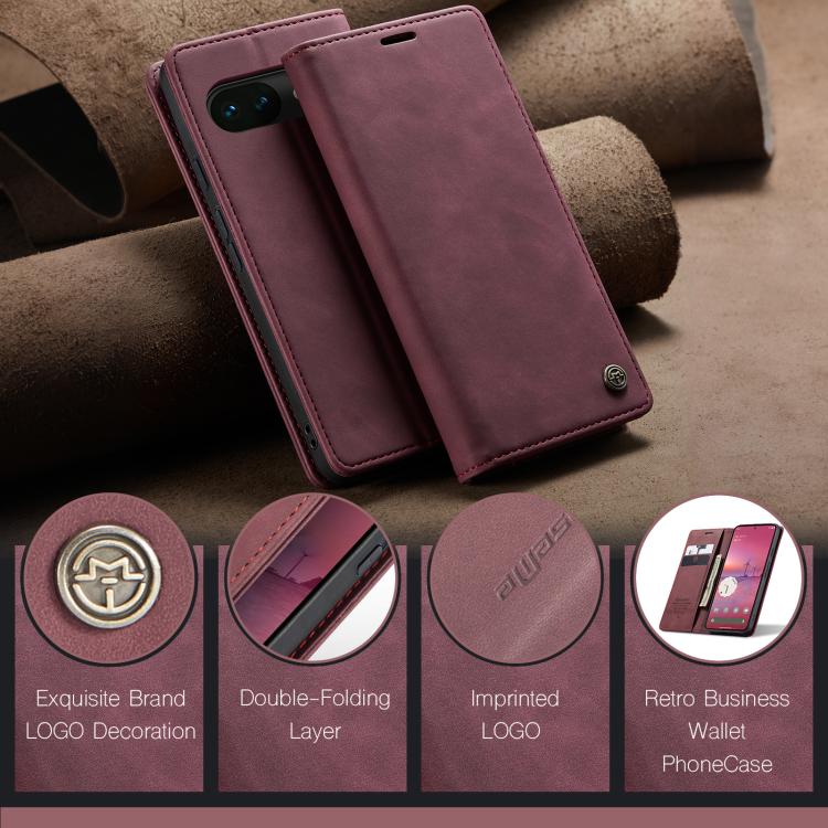 For Google Pixel 10a CaseMe 013 Multifunctional Horizontal Flip Leather Phone Case