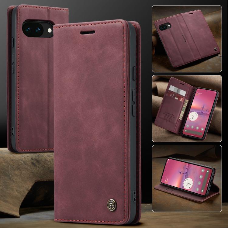 For Google Pixel 10a CaseMe 013 Multifunctional Horizontal Flip Leather Phone Case