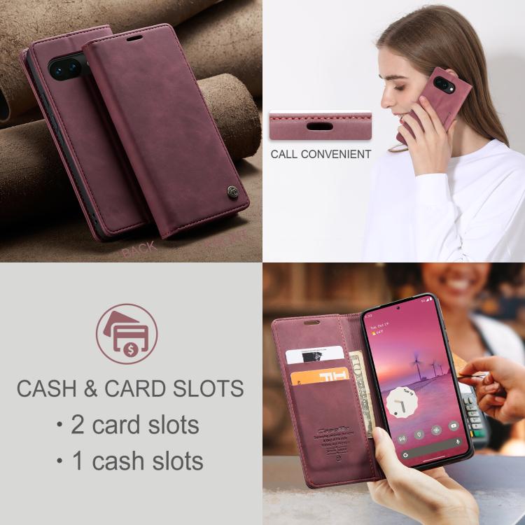 For Google Pixel 10a CaseMe 013 Multifunctional Horizontal Flip Leather Phone Case