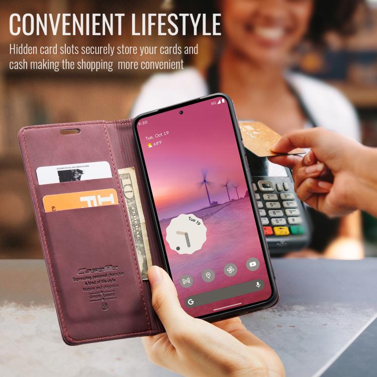For Google Pixel 10a CaseMe 013 Multifunctional Horizontal Flip Leather Phone Case