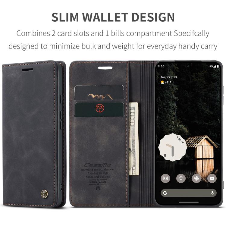 For Google Pixel 10a CaseMe 013 Multifunctional Horizontal Flip Leather Phone Case