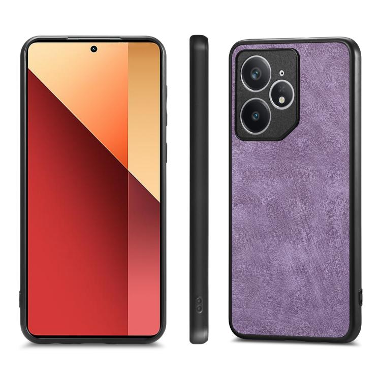 For Realme Neo7 Vintage Leather PC Back Cover Phone Case