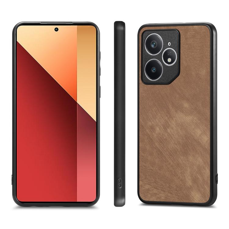 For Realme Neo7 Vintage Leather PC Back Cover Phone Case