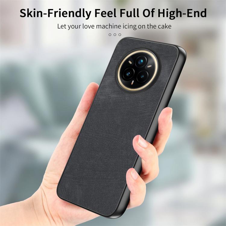 For Realme 14 Pro Vintage Leather PC Back Cover Phone Case