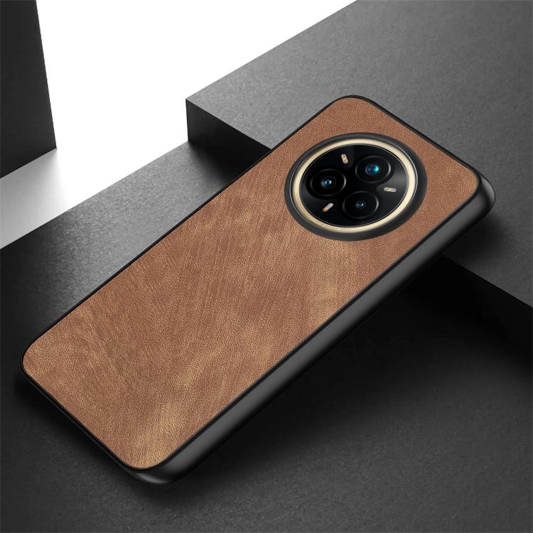 For Realme 14 Pro Vintage Leather PC Back Cover Phone Case