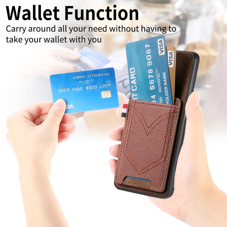 For Realme Neo7 Denim Texture Leather Skin Phone Case with Card Slot