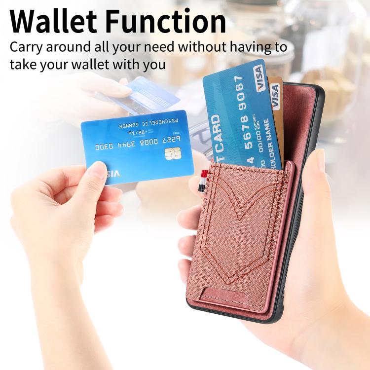 For Realme Neo7 Denim Texture Leather Skin Phone Case with Card Slot