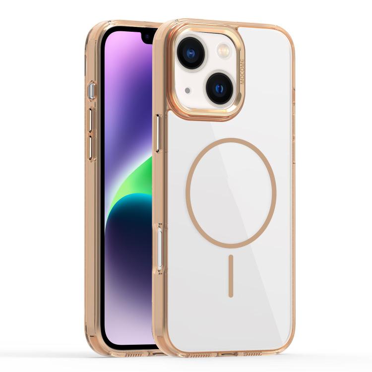 For iPhone 14 Plus Star Shield Thin Circle MagSafe Phone Case