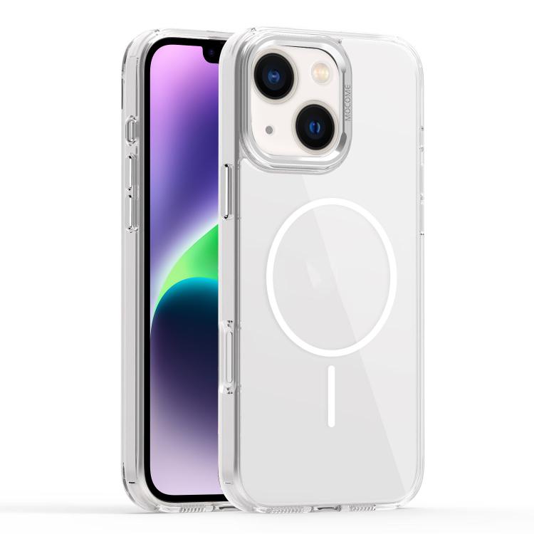 For iPhone 14 Plus Star Shield Thin Circle MagSafe Phone Case