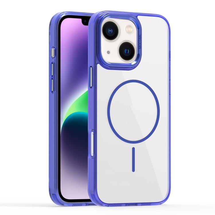 For iPhone 14 Plus Star Shield Thin Circle MagSafe Phone Case