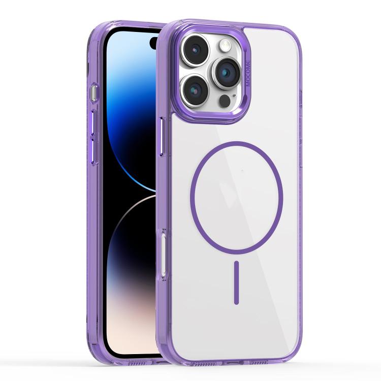 For iPhone 14 Pro Star Shield Thin Circle MagSafe Phone Case