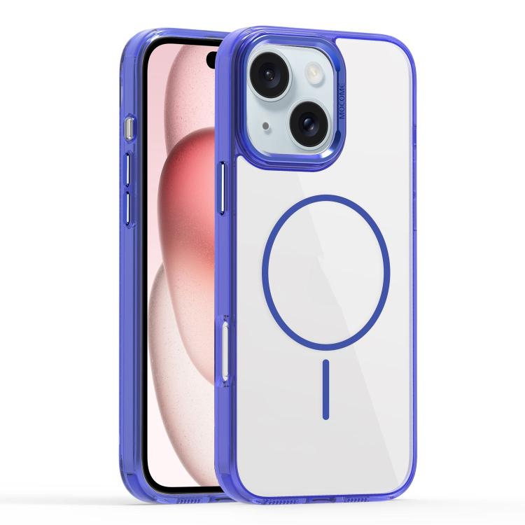 For iPhone 15 Star Shield Thin Circle MagSafe Phone Case