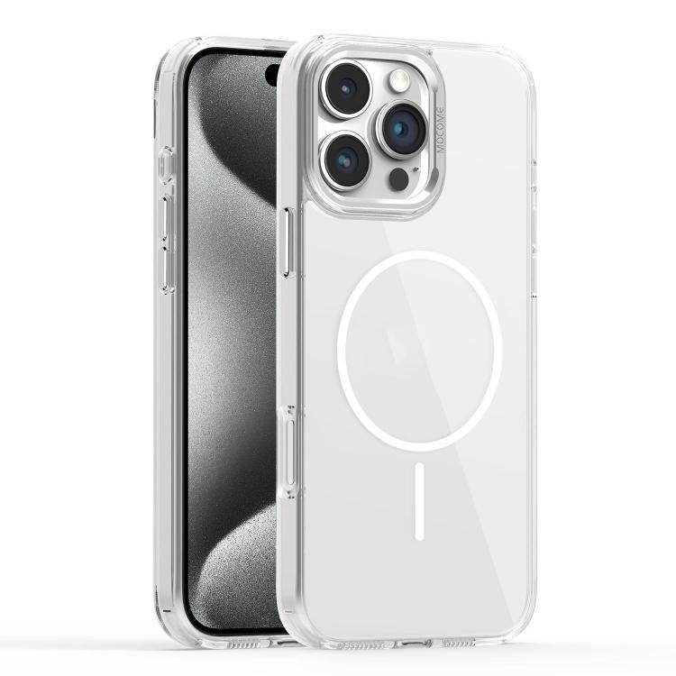 For iPhone 15 Pro Star Shield Thin Circle MagSafe Phone Case