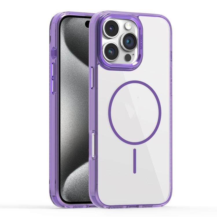 For iPhone 15 Pro Max Star Shield Thin Circle MagSafe Phone Case