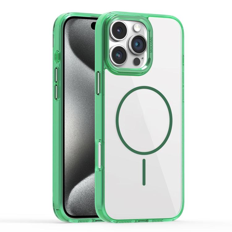 For iPhone 15 Pro Max Star Shield Thin Circle MagSafe Phone Case