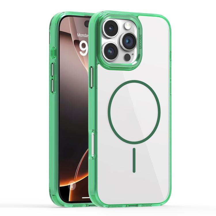 For iPhone 16 Pro Max Star Shield Thin Circle MagSafe Phone Case