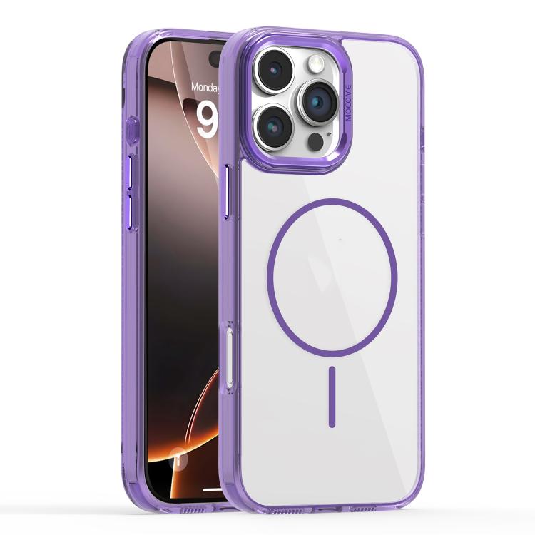 For iPhone 16 Pro Star Shield Thin Circle MagSafe Phone Case