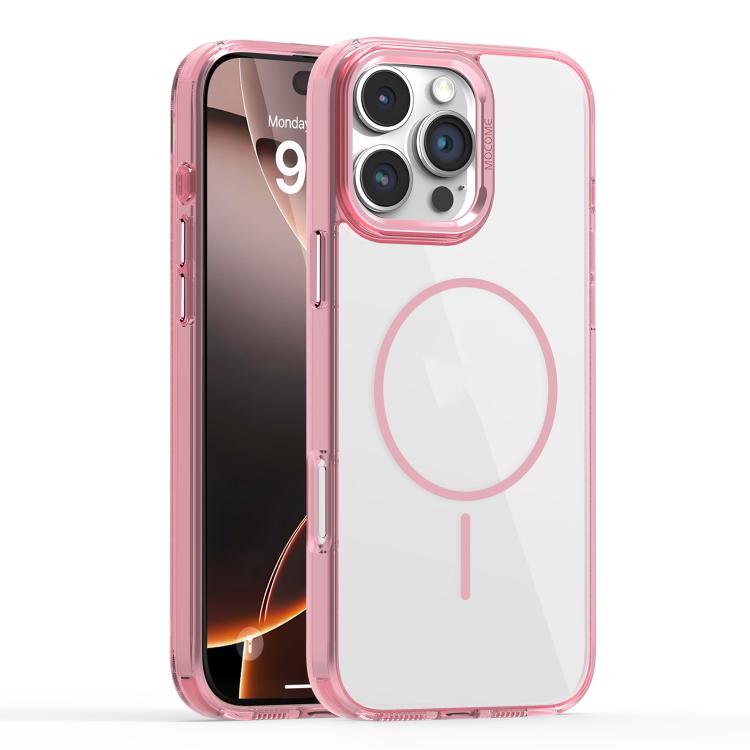 For iPhone 16 Pro Star Shield Thin Circle MagSafe Phone Case