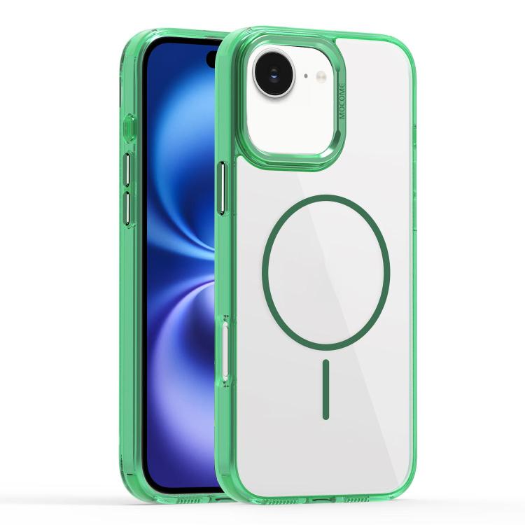 For iPhone 16 Plus Star Shield Thin Circle MagSafe Phone Case