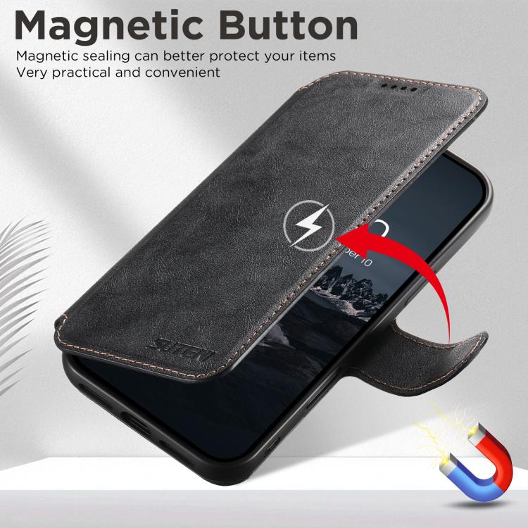 For iPhone 17 Suteni Q05 2-in-1 Multi-function Detachable Wallet MagSafe Phone Case