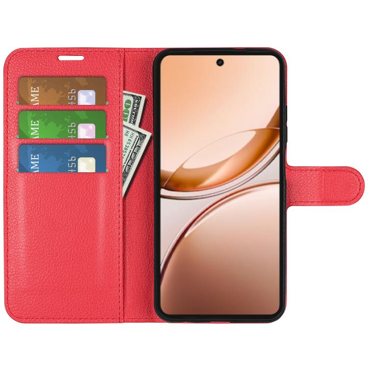 For vivo V50 Lite 5G Litchi Texture Horizontal Flip Leather Phone Case with Holder