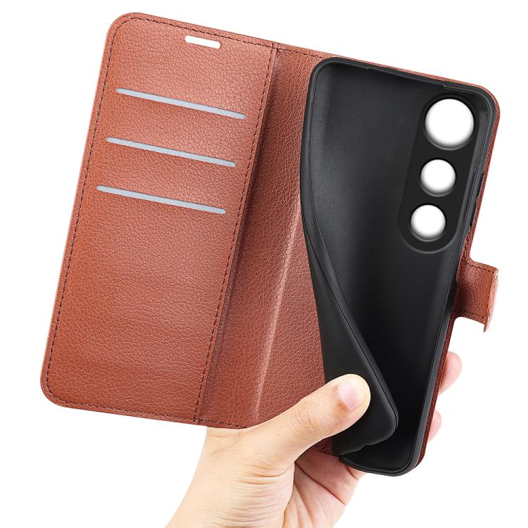 For vivo V50 Lite 5G Litchi Texture Horizontal Flip Leather Phone Case with Holder