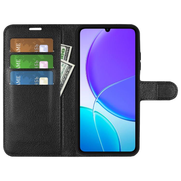For vivo Y04 / Y29s Litchi Texture Horizontal Flip Leather Phone Case with Holder