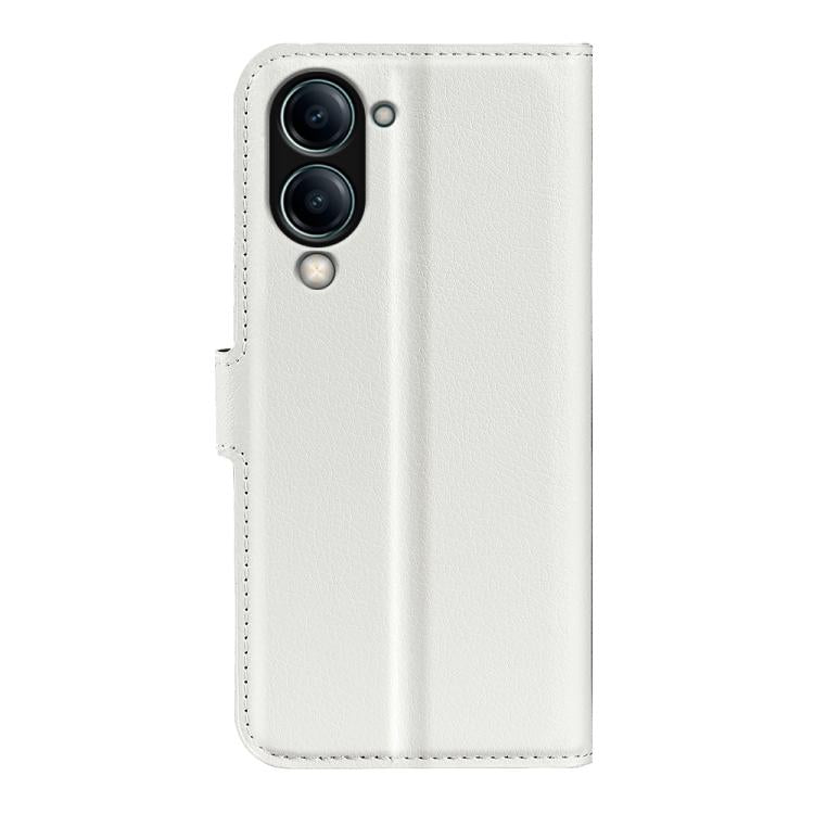 For vivo Y04 / Y29s Litchi Texture Horizontal Flip Leather Phone Case with Holder