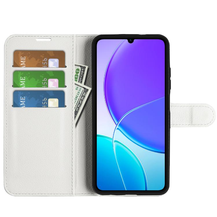 For vivo Y04 / Y29s Litchi Texture Horizontal Flip Leather Phone Case with Holder
