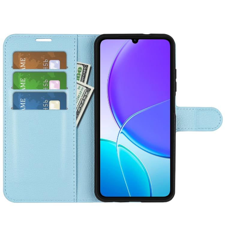 For vivo Y04 / Y29s Litchi Texture Horizontal Flip Leather Phone Case with Holder