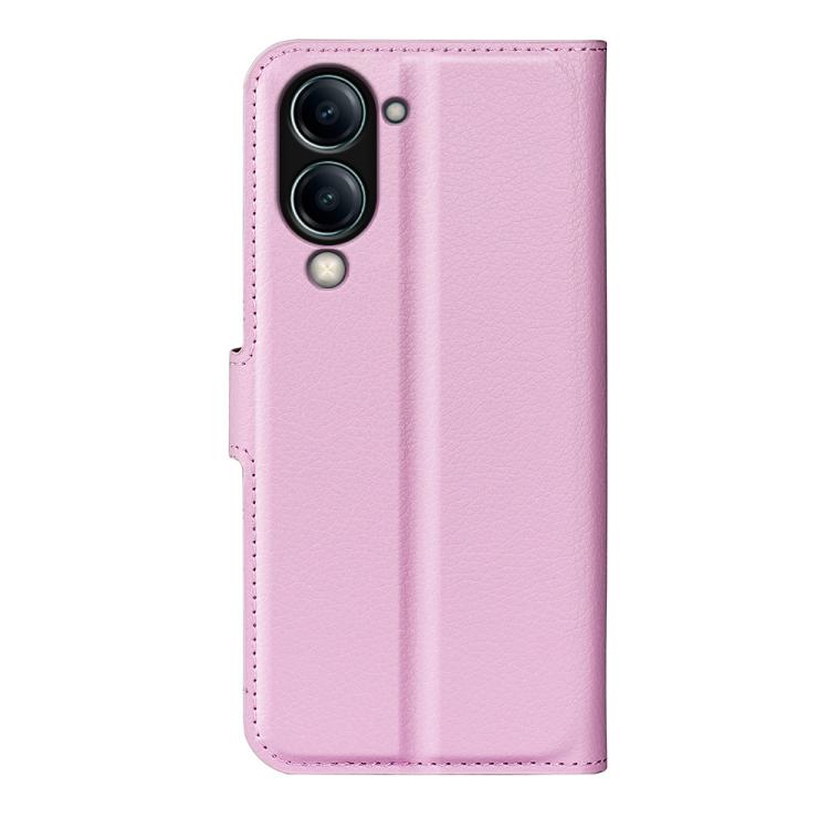 For vivo Y04 / Y29s Litchi Texture Horizontal Flip Leather Phone Case with Holder