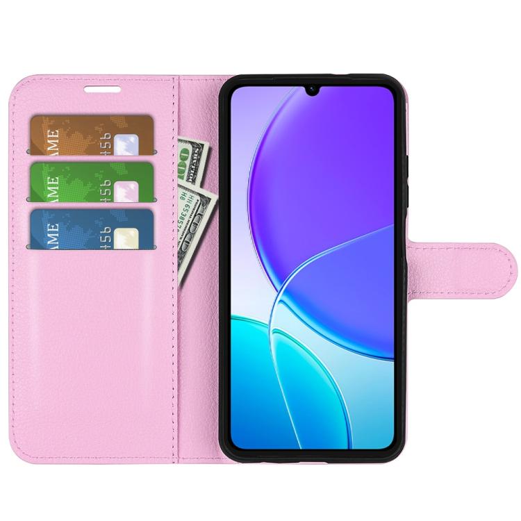 For vivo Y04 / Y29s Litchi Texture Horizontal Flip Leather Phone Case with Holder