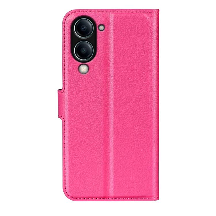 For vivo Y04 / Y29s Litchi Texture Horizontal Flip Leather Phone Case with Holder