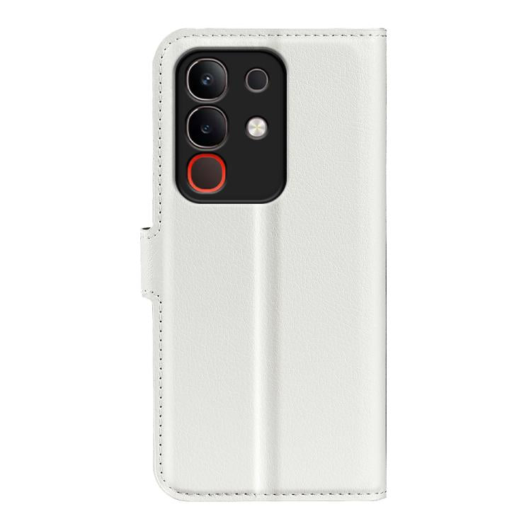 For vivo Y29 4G Litchi Texture Horizontal Flip Leather Phone Case with Holder