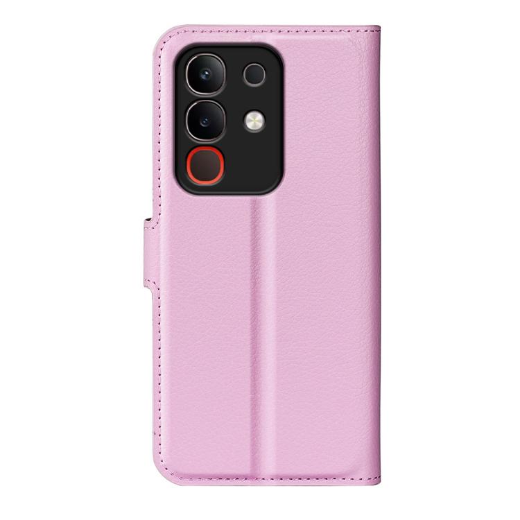 For vivo Y29 4G Litchi Texture Horizontal Flip Leather Phone Case with Holder