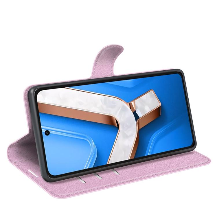 For vivo Y29 4G Litchi Texture Horizontal Flip Leather Phone Case with Holder