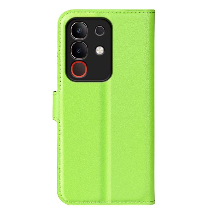 For vivo Y29 4G Litchi Texture Horizontal Flip Leather Phone Case with Holder