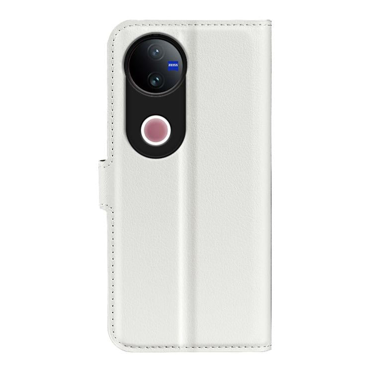 For vivo V50 Global Litchi Texture Horizontal Flip Leather Phone Case with Holder
