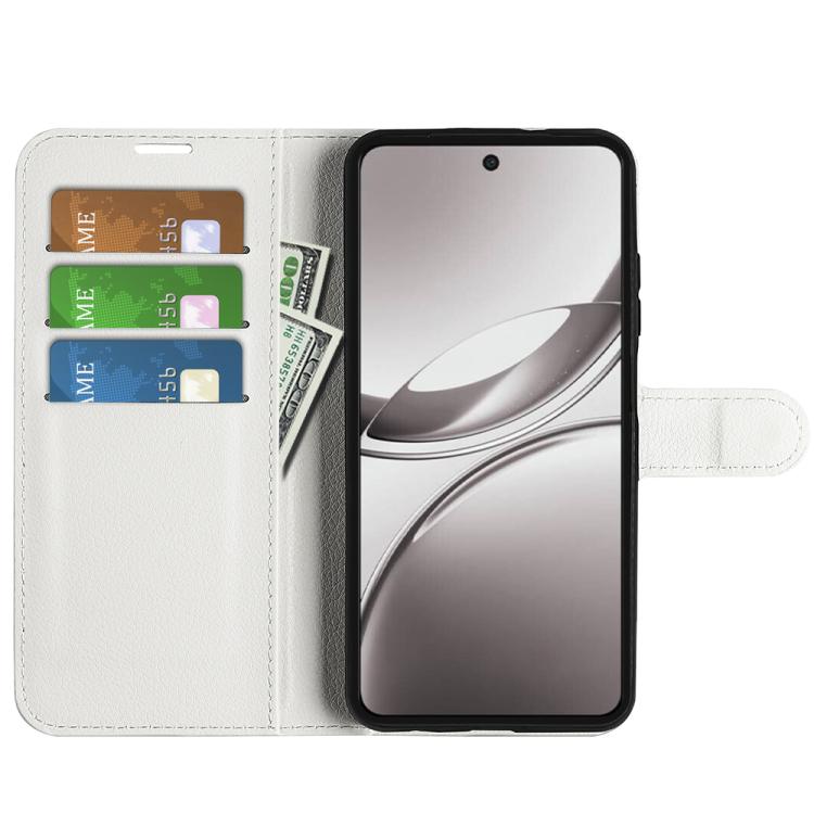 For vivo V50 Global Litchi Texture Horizontal Flip Leather Phone Case with Holder