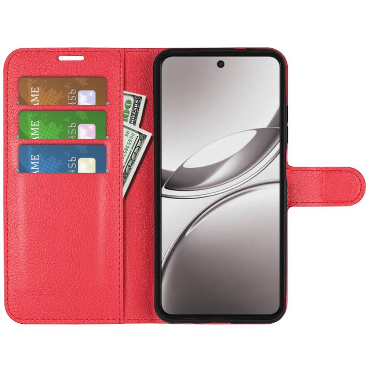 For vivo V50 Global Litchi Texture Horizontal Flip Leather Phone Case with Holder