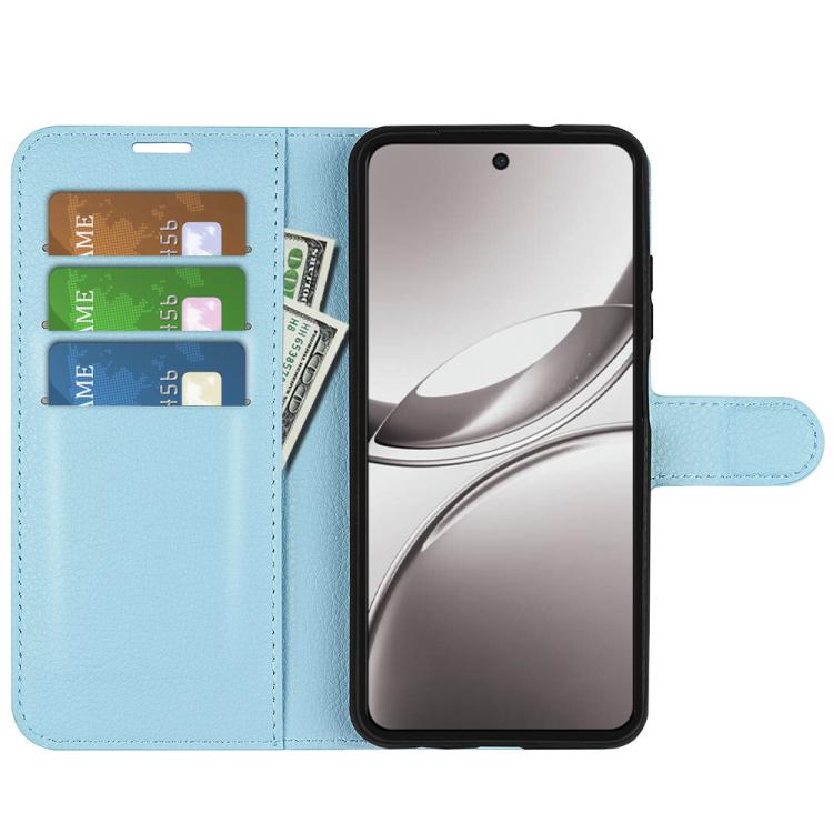 For vivo V50 Global Litchi Texture Horizontal Flip Leather Phone Case with Holder