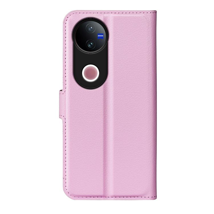 For vivo V50 Global Litchi Texture Horizontal Flip Leather Phone Case with Holder