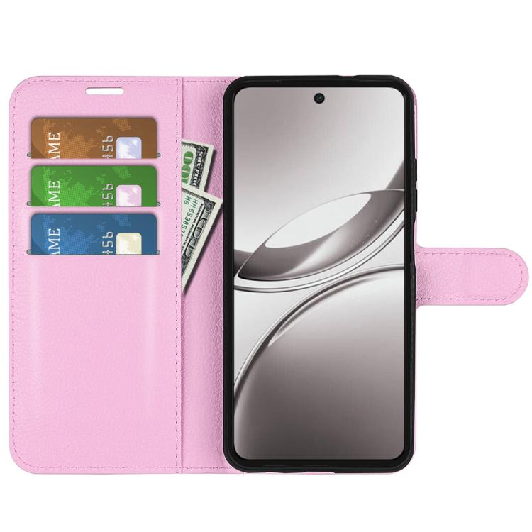 For vivo V50 Global Litchi Texture Horizontal Flip Leather Phone Case with Holder
