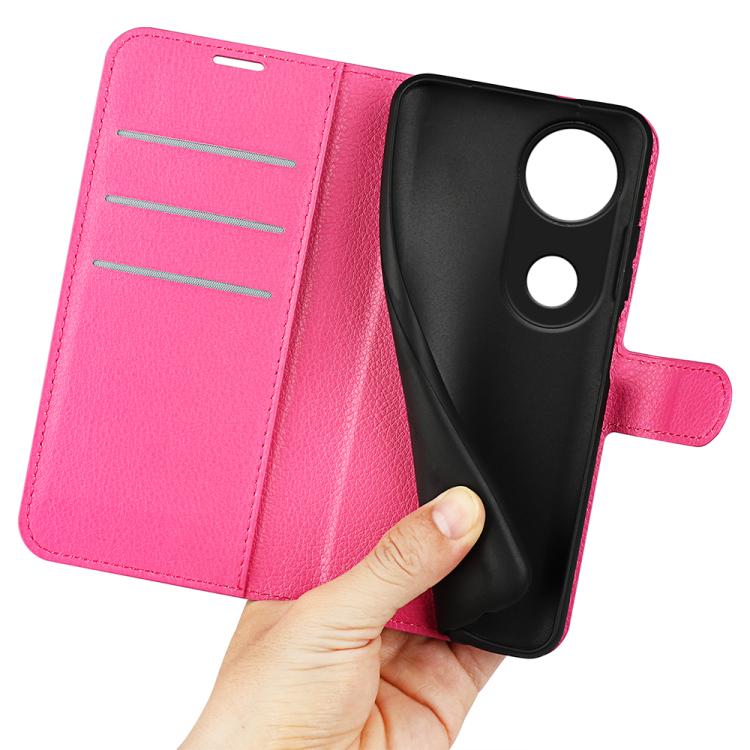For vivo V50 Global Litchi Texture Horizontal Flip Leather Phone Case with Holder