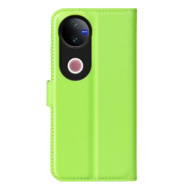For vivo V50 Global Litchi Texture Horizontal Flip Leather Phone Case with Holder