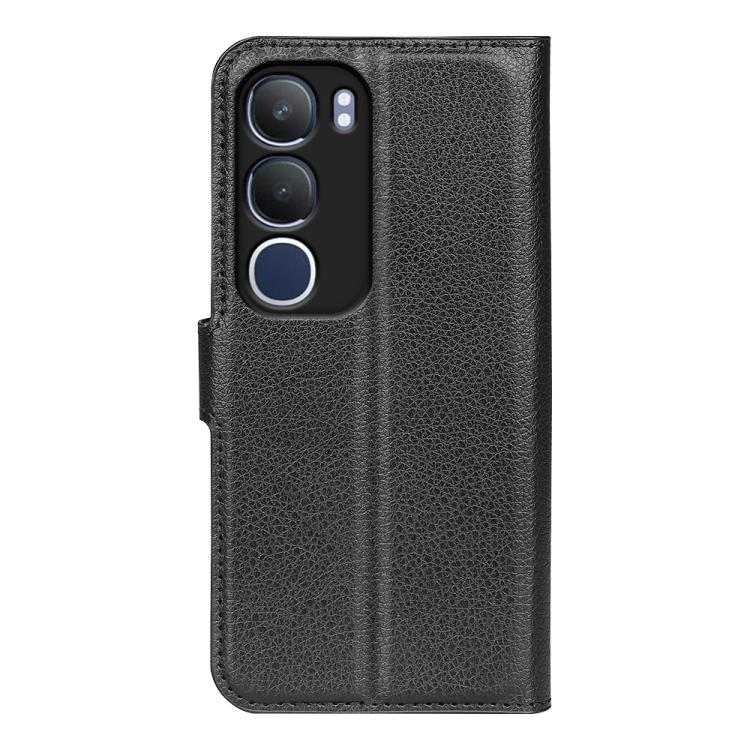 For vivo vivo Y19s 4G / Y29 5G Litchi Texture Horizontal Flip Leather Phone Case with Holder